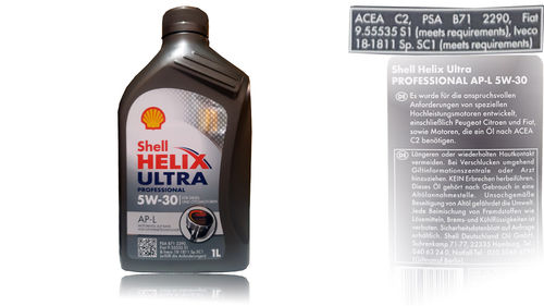 Shell HELIX ULTRA PROFESSIONAL AP-L 5W-30