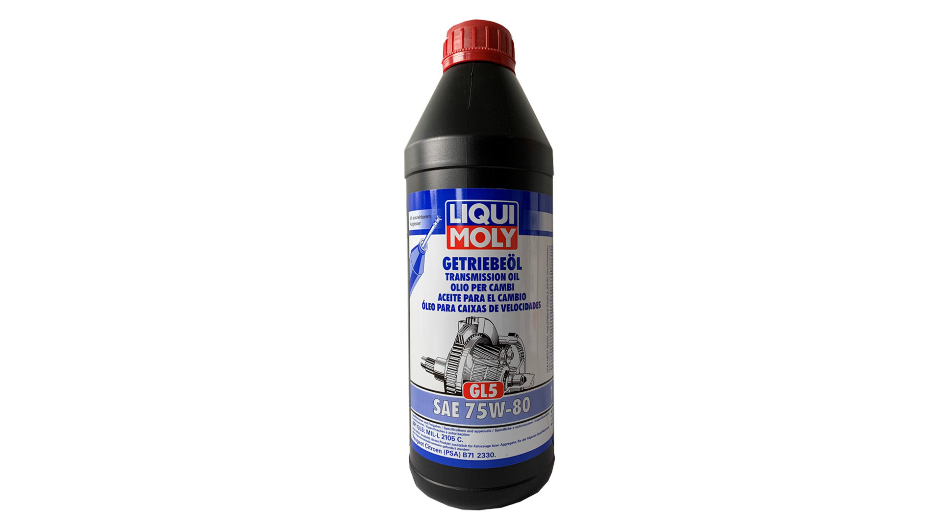 LIQUI MOLY olio cambio manuale (GL5) 75W-80 1 litro