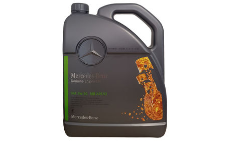 Mercedes-Benz Genuine Engine Oil 229.52 5W-30 - 5Liter Kanne