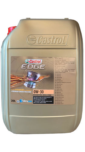 Castrol Edge 0W-30 20  Liter Kanne