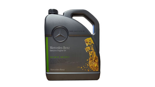 Mercedes-Benz Genuine Engine Oil 229.51 5W-30 - 5-Liter