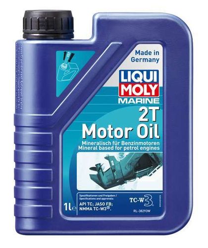 Liqui Moly Marine 2T Motor Oil  25019 1 Liter