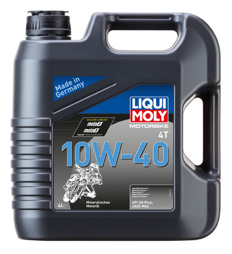 Liqui Moly 3046 Moto 4T 10W-40 4 litri