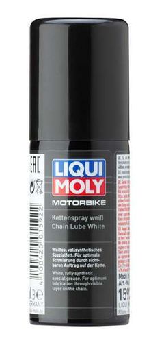Liqui Moly 1592 Motorbike Kettenspray weiß 50 ml
